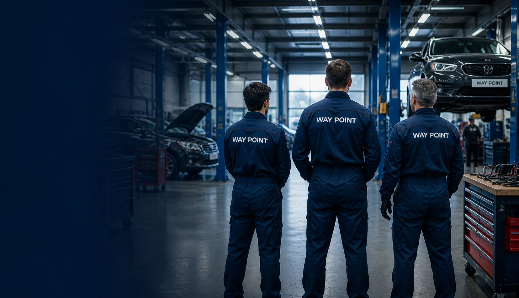 Identita Way Point e officina moderna